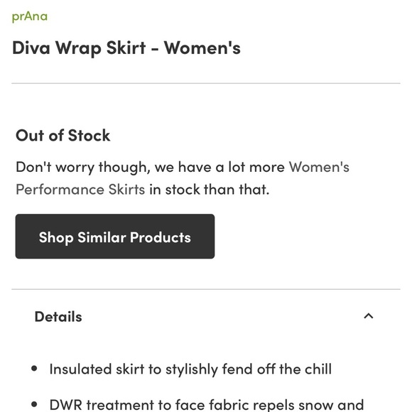 Prana Gray Quilted Diva Wrap Mini Skirt size XS - Picture 13 of 14